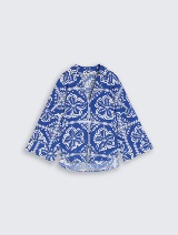 Bluza od mješavine lana - Uzorak/višebojna_1921372