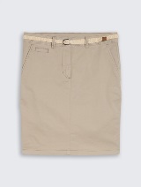 Chino suknja s vezicom - Bež_3076537