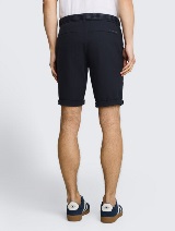 Kratke Chino hlače s remenom - Plava_1629486