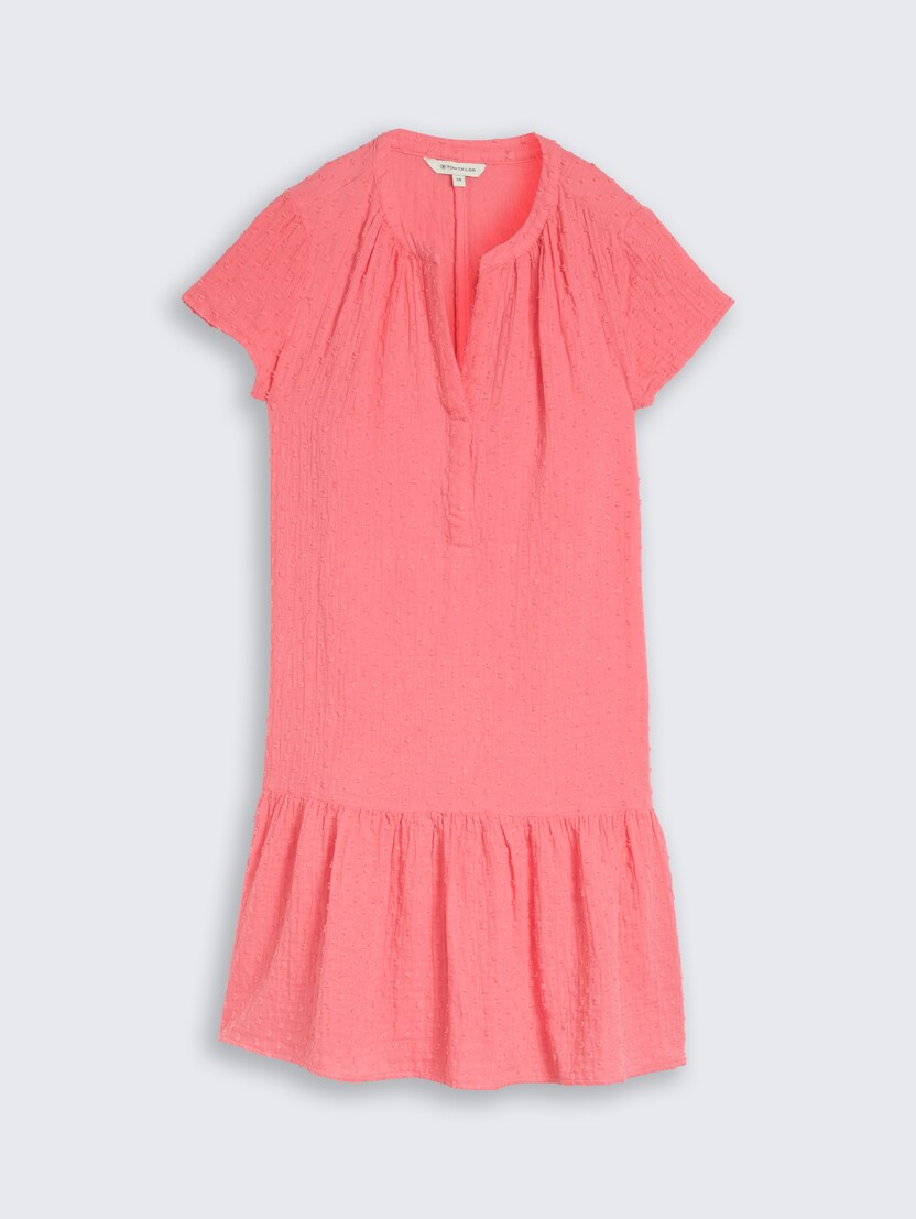 Haljina od muslin tkanine - Ružičasta_9979067