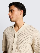 Pletena polo majica - Bijela_9756642