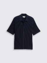 Pletena polo majica - Plava_4561693
