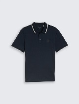 Polo-majica s malim logom - Plava_6716410