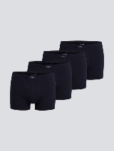 Set de patru perechi de boxeri uni - Albastru_8635363
