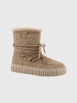 Gležnjače s toplom podstavom - Bež_7955222