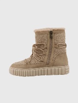 Gležnjače s toplom podstavom - Bež_7955222