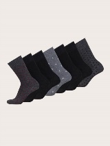 Pakiranje od sedam para čarapa u kutiji - Siva_2110460