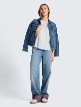 Bluza sa detaljem u obliku mašne - Bela_1221213