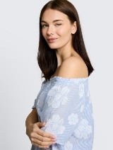Bluza sa printom po celoj površini - Uzorak/višebojna_2512316