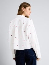 Bluză cu broderie - Model/Mai multe culori_7316827