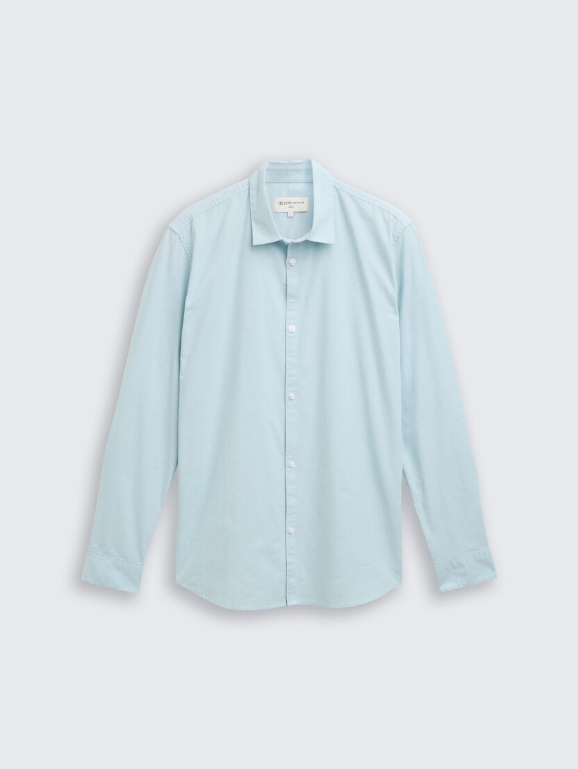 Chambray srajca - Zelena_8685127