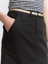 Chino suknja s vezicom - Crna_2277857