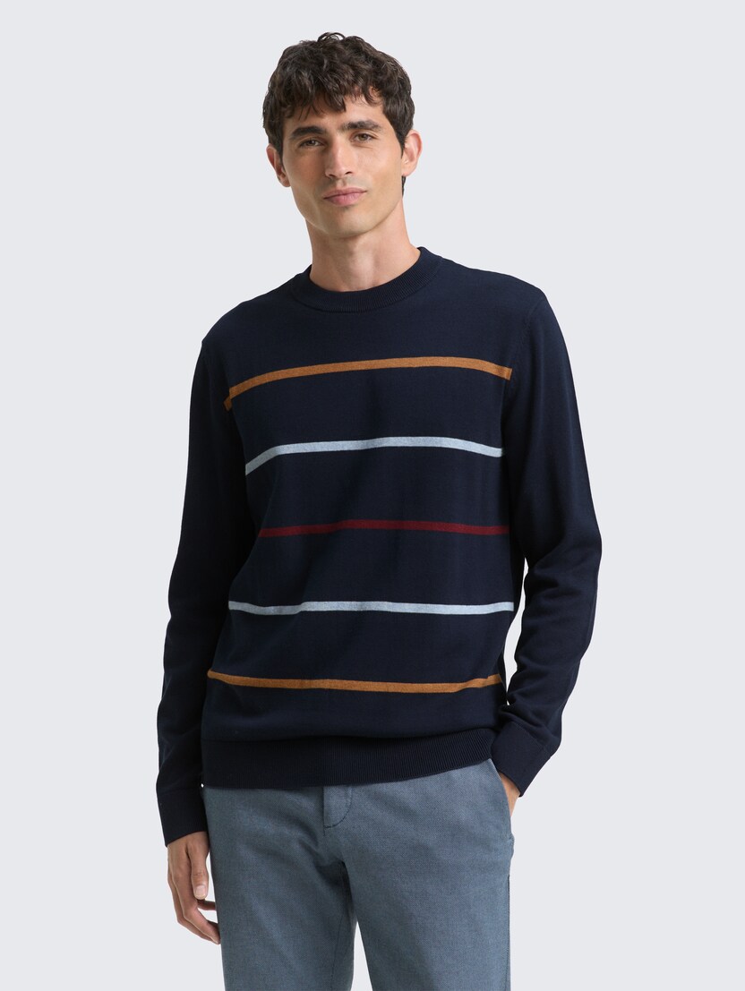 Prugasti džemper - Uzorak-višebojna-1050619-39984-15