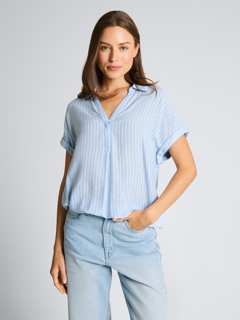 Bluză în dungi - Model/Mai multe culori_4866516