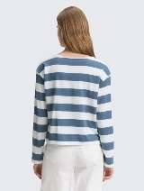 Tricou cu dungi - Albastru_1799174