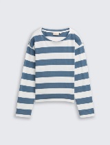 Tricou cu dungi - Albastru_1799174