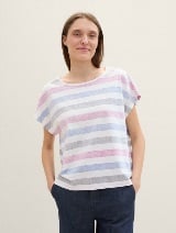 Tricou în dungi - Model/Mai multe culori_967547