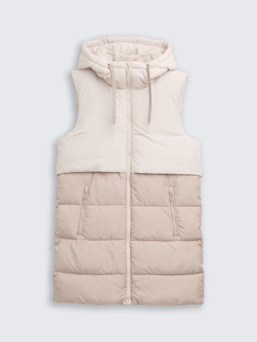 Vestă lungă - Bej_319382