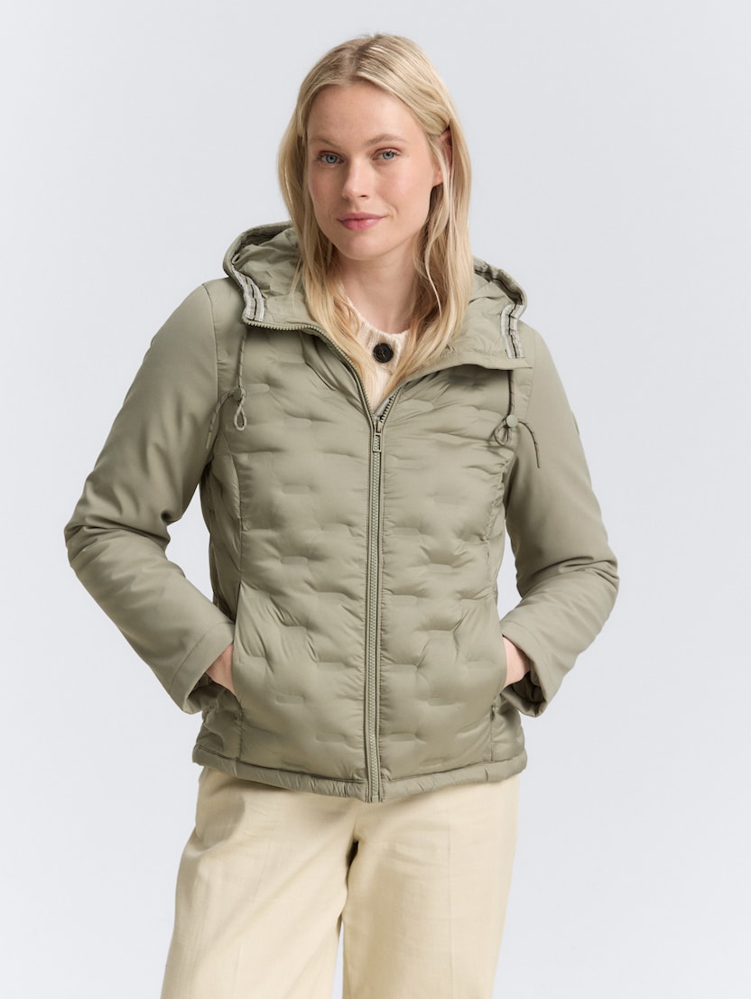 Jachetă  hibrid - Verde_8468931