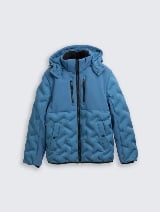 Hibridna jakna s kapuljačom - Plava_9398460