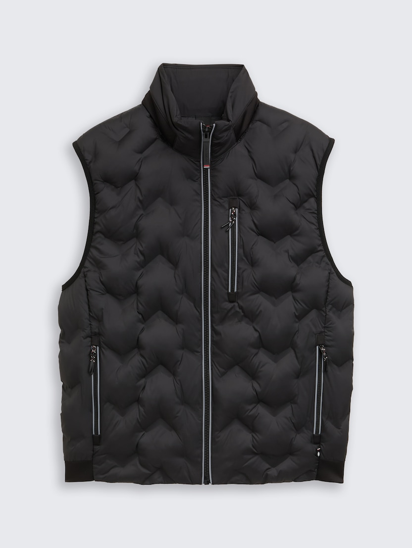 Hibridni brezrokavnik - Črna-1046224-29999