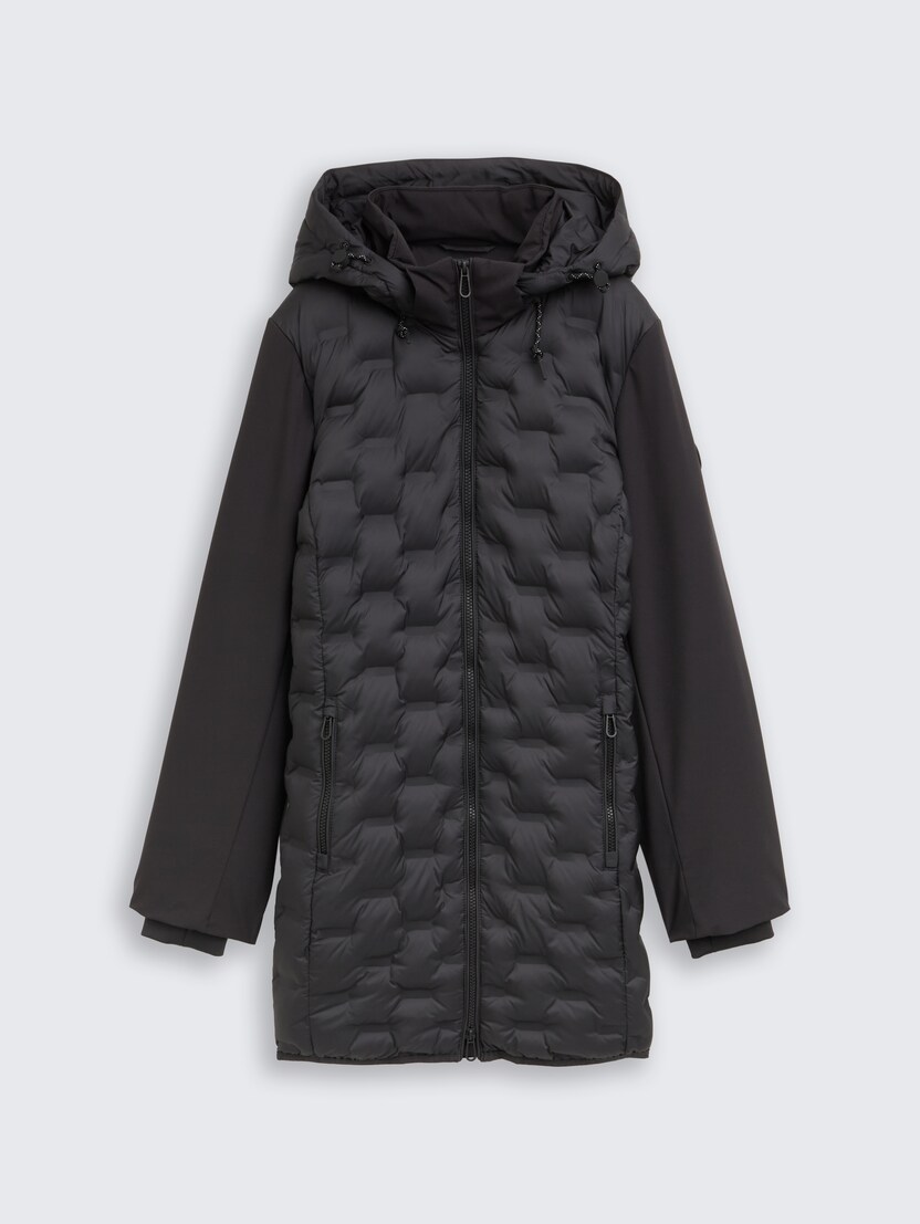 Palton hibrid - Negru_5481978