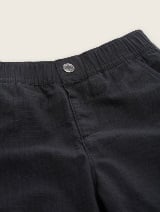 Pantaloni cu detalii - Negru_5348869