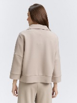 Sportska jakna s detaljima - Bež_7304165