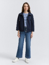 Jachetă sport cu detalii - Albastru_3945240