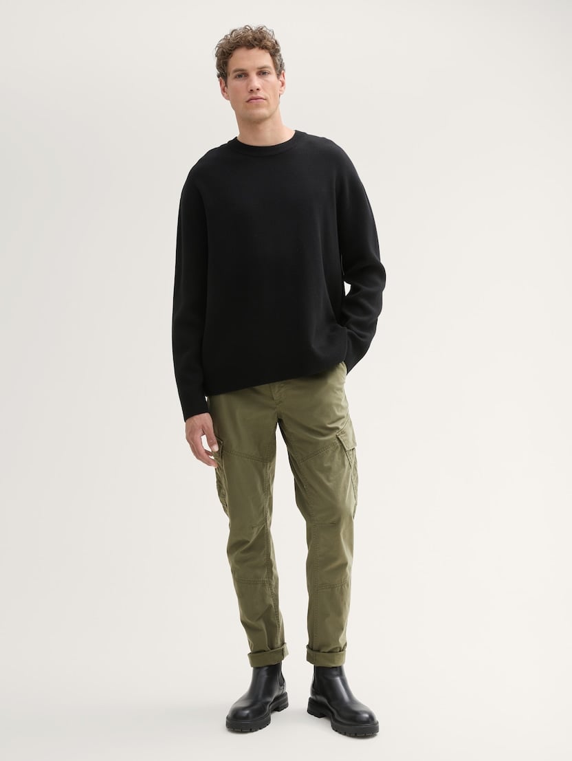  Pantaloni Cargo - Verde-1042559-10415-16