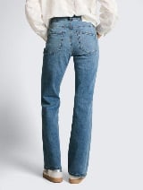 Blugi Stella bootcut - Albastru_6928781