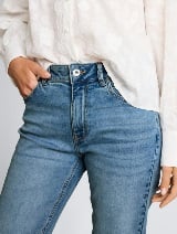 Blugi Stella bootcut - Albastru_6928781