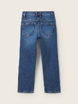 Denim hlače ravnog kroja - Plava_4039548