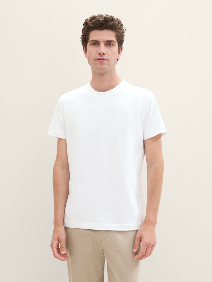 Tricou basic - Alb-1043362-20000-16