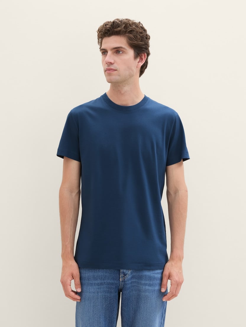 Tricou basic - Albastru_8781471