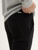 Pantaloni Travis chino regular - Negru_3557111