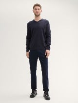 Pantaloni Travis chino regular - Albastru_5618399