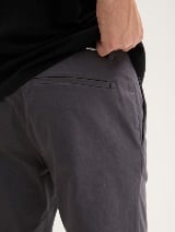 Pantaloni Travis chino regular - Gri_1251992