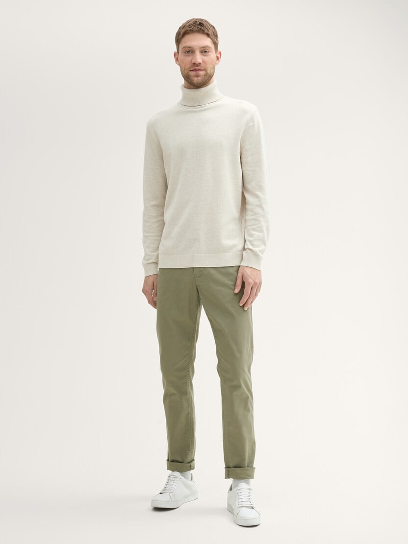 Klasične chino hlače Travis - Zelena-1044859-10415-14