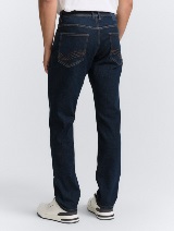 Klasične uske traper hlače - Plava_9290084