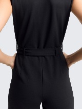 Salopetă cu curea - Negru_2506325