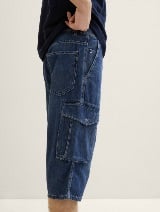 Pantaloni scurţi peste genunchi Morris - Albastru_8709554