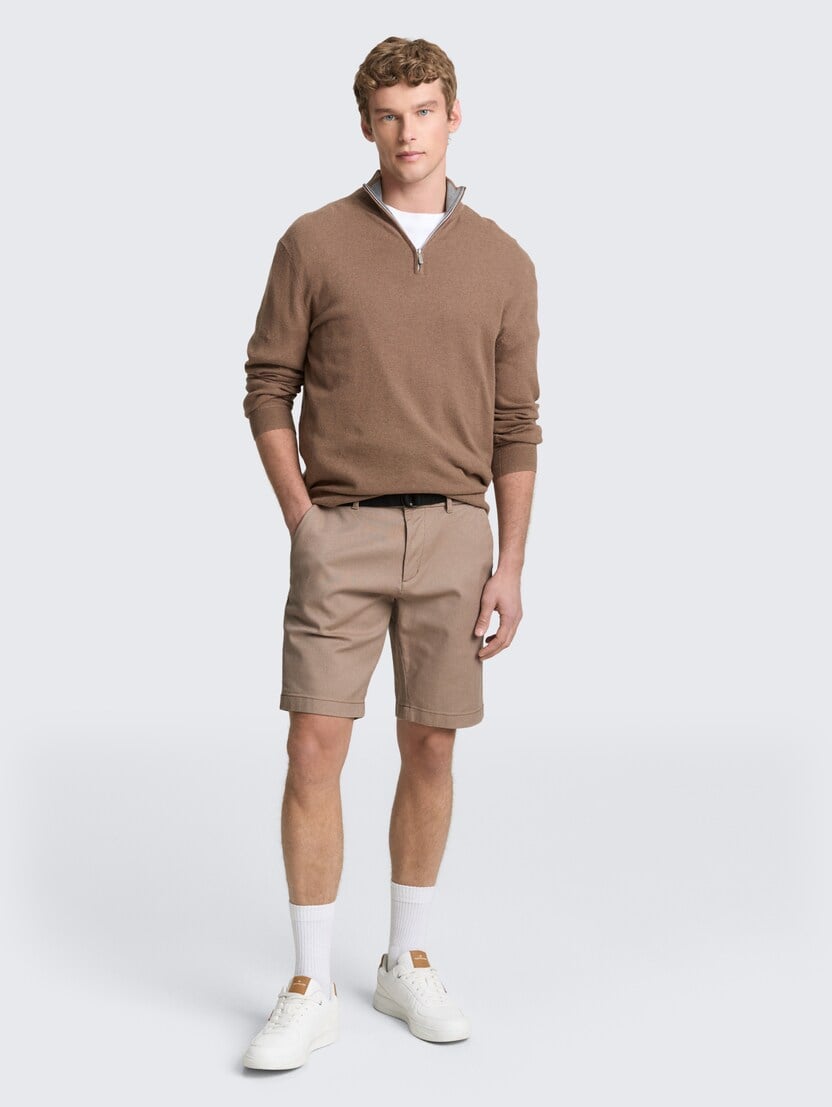Pantaloni scurţi chino cu curea - Model/Mai multe culori_9795723