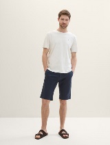 Čino kratke pantalone sa minimalnim printom - Plava_2526771