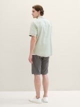 Pantaloni scurţi chino cu imprimeu minimalist - Gri_772204