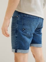 Pantaloni scurţi din denim - Albastru_236776