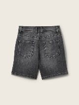 Pantaloni scurţi din denim - Gri_7855914