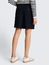 Kratke pantalone od mešavine lana - Plava_2259066