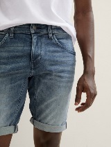 Pantaloni scurţi Josh regular fit jeans - Albastru_1800250