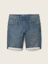 Josh kratke pantalone od teksasa klasičnog kroja - Plava_2425906